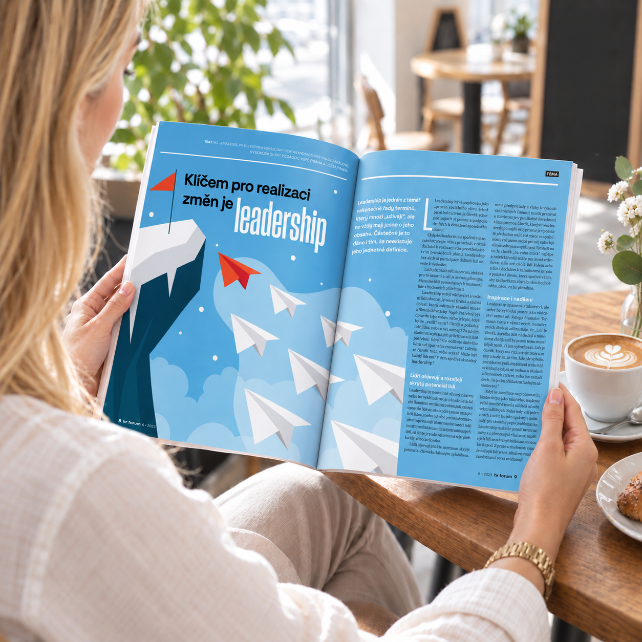 Otvorený magazín HR forum s témou leadership