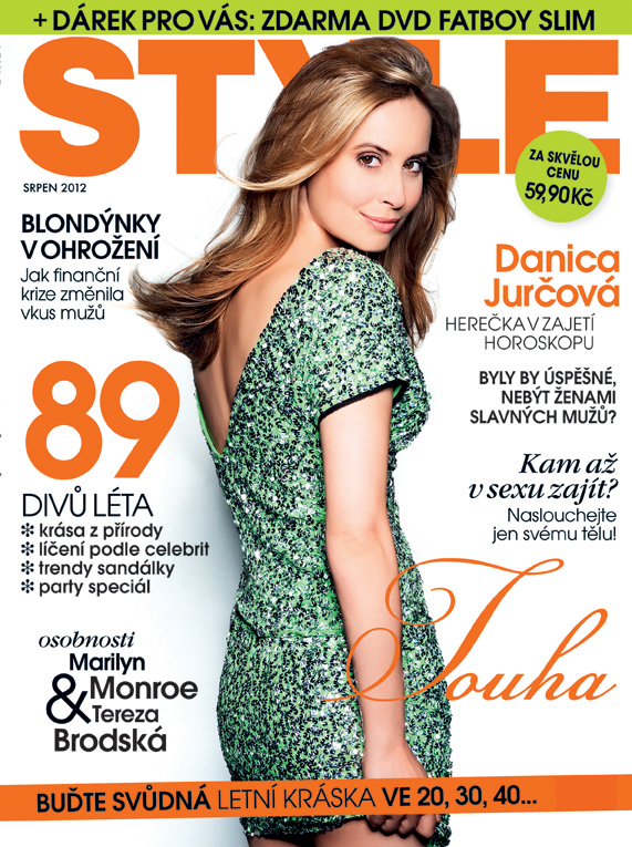 Titulná strana magazínu STYLE z augusta 2012