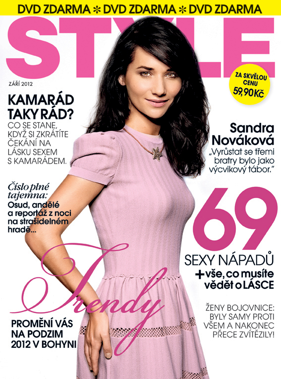 Titulná strana STYLE zo septembra 2012