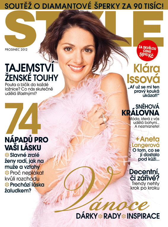 Titulná strana STYLE z decembra 2012